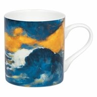 K&ouml;nitz Becher Hohe Sturzwelle - Emil Nolde, 385 ml, New Bone China