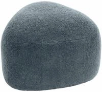 CLP Sitzhocker Alfrisa (1 St., 1er), mit Teddystoff, auch als Fu&szlig;hocker
