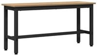 vidaXL Essbank Esstischbank Artisan-Eiche 100 x 32,5 x 48,5 cm (1-St)