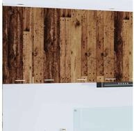vidaXL H&auml;ngeschrank H&auml;ngeschrank mit Speicher Altholz 80 x 31 x 80 cm...