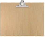MAUL Schreibmappe Klemmbrett MAULtilia A3quer Lindenholz Klemmweite 2cm