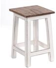 DESIGN DELIGHTS Hocker Sitzhocker MADERO, 48x30cm(HxB) Altholz Holzhocker,...