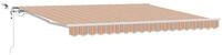 vidaXL Markise Markisenstoff Mehrfarbig 400 x 350 cm Polyester (1-St)