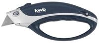 kwb Teppichmesser KWB Teppichmesser mit Handschutz, 13400, inkl. 2 Haken- und 2