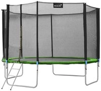 Hauki Gartentrampolin Kindertrampolin GS gepr&uuml;ft mit Sicherheitsnetz und...