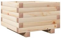 vidaXL Blumentopf Pflanzk&uuml;bel 40x40x26,5 cm Massivholz Kiefer (1 St)