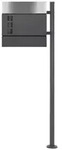 ML-DESIGN Standbriefkasten Wandbriefkasten Briefkasten Postkasten mit...
