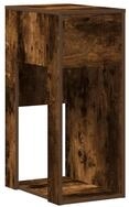 vidaXL Schreibtisch Computerschrank mit Schublade R&auml;uchereiche 30x44x74 cm