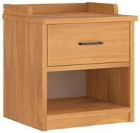 vidaXL Sitzbank Flurbank SANDNES 45x40x50 cm Massivholz Kiefer