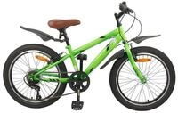vidaXL Kinderfahrrad, Kinderfahrrad 24 Zoll 6-Speed f&uuml;r 8-12 Jahre alt Gr&uuml;n