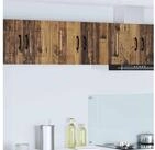 vidaXL Sideboard, K&uuml;chenschrank mit Regal Altholz 30 x 31 x 40 cm Holzwerkstoff
