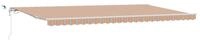vidaXL Markise Markisenstoff Mehrfarbig 600 x 350 cm Polyester (1-St)