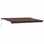 vidaXL Markise Markise Manuell Braun 500x300 cm (1-St)