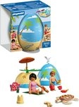 Playmobil&reg; Spiel-Ei: Strandurlaub (72101), My Life Konstruktions-Spielset, (26...