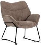 MR.DEKO Loungesessel Aliano &ndash; eleganter Relaxsessel, Wohnzimmer, 73x81x87 cm,...