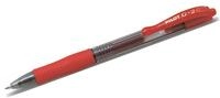Pilot Pen Gelroller Gelschreiber G2-10 Klassik 0,6 rot (12 St&uuml;ck)