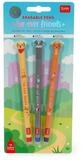Legami Marker LEGAMI Erasable Pen Fur-ever Friends &ndash; 3er-Set, radierbar