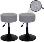 MCW Sitzhocker MCW-C22-B-2 (Set, 2er), Stufenlos h&ouml;henverstellbar, Einfacher...
