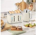 HOMCOM Fr&uuml;hst&uuml;cks-Set Wasserkocher Toaster Set 1,7L mit Edelstahl-Innenraum...