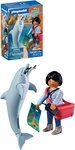 Playmobil&reg; Zoo: Delfin und Besucherin (72091), Animals & Friends
