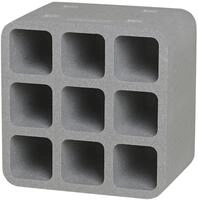 Climapor Flaschenhalter Climapor Flaschenbox Cube f&uuml;r 9 Flaschen max. &Oslash; 9 cm...