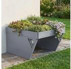 MCW M&auml;hroboter-Garage MCW-P41, BxTxH: 60x70x38 cm, Robuster Wetterschutz f&uuml;r...