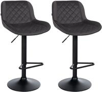 CLP Barhocker Kasson (Set, 2 St., 2er), mit stabilen Metallgestell