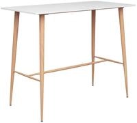 vidaXL Bar-Set, 7-tlg. Gartenbar-Set Wei&szlig;