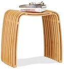 relaxdays Sitzhocker Garderoben Hocker im Bambus Design