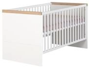 roba&reg; Babybett Lumo - Mitwachsendes Gitterbett 70 x 140 cm - Wei&szlig; / Artisan...
