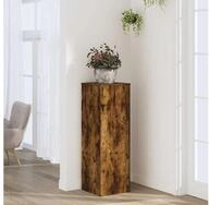 vidaXL Blumenst&auml;nder, Pflanzenst&auml;nder R&auml;uchereiche 33x33x100 cm Holzwerkstoff