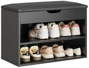 SoBuy Schuhbank FSR25, Schuhregal mit gepolstertem Kissen, Schuhorganizer,...
