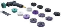 BGS Druckluftger&auml;te-Set BGS Druckluft-Borstenschleifer-Satz 17tlg. - 3328