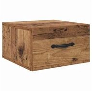 vidaXL Nachttisch Nachttisch mit Schubladen Altholz 35 x 35 x 20 cm...