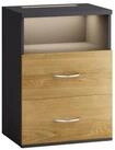 Casaria Nachttisch Jamie (1-St), mit Touch LED Beleuchtung 40x28x55cm Dimmbar...