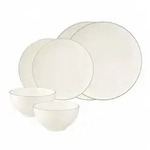 Seltmann Weiden Kombiservice Savona Grey Line Basic-Set 6-tlg. (6-tlg), 2...