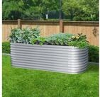 KONIFERA Hochbeet, bodenloses Gartenbeet aus verzinktem Stahl,...