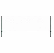 vidaXL Gartenzaun Geschwei&szlig;ter Drahtzaun 50 x 0,8 m (B x H), (1-St)