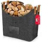 EVOCAMP Kaminholzkorb Filzkorb XXL Filztasche f&uuml;r Brennholz Zeitungen und mehr