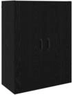 vidaXL H&auml;ngeschrank Wandschrank Wandmontiert Schwarz Eichen-Optik 69,5 x 34 x...