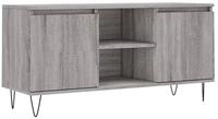vidaXL TV-Schrank TV-Schrank Grau Sonoma 104x35x50 cm Holzwerkstoff (1-St)