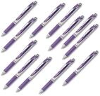PENTEL Gelschreiber 12x PENTEL EnerGel Gelschreiber BL77 medium Schreibfarbe LILA