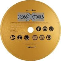 Cross Tools Diamanttrennscheibe Cross Tools Diamanttrennscheibe 230 x 25,4 mm