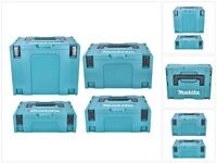 Makita Werkzeugkoffer Makpac Set Gr. 1 + 2 + 3 + 4 Transportbox und...