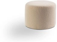 xonox.home Polsterhocker, Hocker klein aus Boucle in beige B/H/T: 51x41x51cm