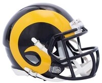 Los Angeles Rams Spielzeug-Helm Los Angeles Rams Mini Helm SPEED