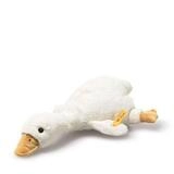 Steiff Kuscheltier Kuscheltier Gilda Gans mit Rassel Wei&szlig; (21cm)