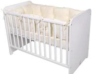 Lorelli Bettnestchen Babybett-Nestchen, (4-tlg), 4-teilig rundum, Babybett 120...