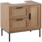Wohnling Waschbeckenunterschrank WL6.876 60x60x40 cm Badschrank Unterschrank...