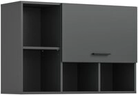 xonox.home Hochschrank H&auml;ngeschrank Free, anthrazit (1-St) Badm&ouml;bel,...